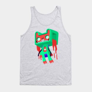 box face evil cat dec boi Tank Top